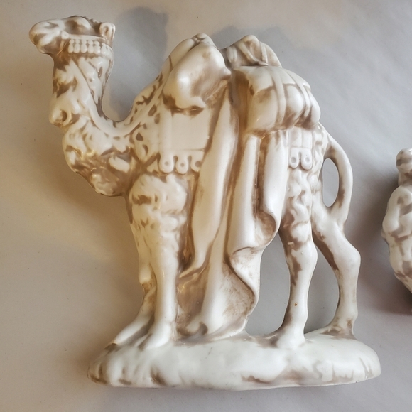 Vintage Ceramic  camel. Set of 2. 1973. Figurines. - Picture 3 of 12